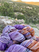 Load image into Gallery viewer, August 2023 Exclusive Kit - &quot;Works of Ingenuity&quot; Pattern Set + 2 Skeins of &quot;Bay Sunrise”