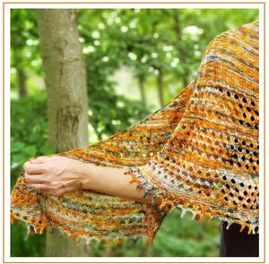 October 2023 Exclusive Knitwear Pattern - "Ouray Shawl"