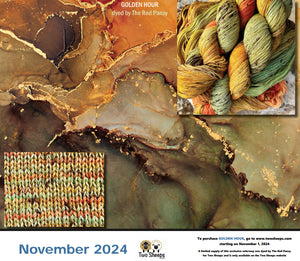 2024 Yarn Calendar: A Celebration of Color Artistry (PDFs Only)