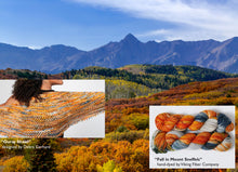 Load image into Gallery viewer, October 2023 Exclusive Kit - Ouray Shawl Pattern + 2 Skeins of &quot;Fall in Mount Sneffels”