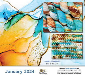 2024 Yarn Calendar: A Celebration of Color Artistry (PDFs Only)
