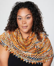 Load image into Gallery viewer, October 2023 Exclusive Kit - Ouray Shawl Pattern + 2 Skeins of &quot;Fall in Mount Sneffels”