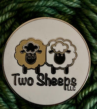 Load image into Gallery viewer, Two Sheeps Enamel Pin