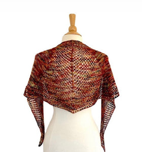 April 2023 Exclusive Knitwear Pattern - "Canyon Dawning Shawl"